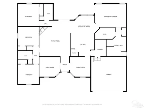 Floorplan - 1778 Condor Dr, Cantonment, FL 32533 photo 1 of 1