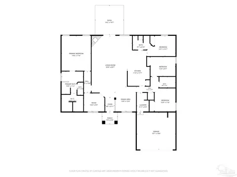 Floorplan - 4855 Broadleaf Dr, Pace, FL 32571 photo 1 of 1