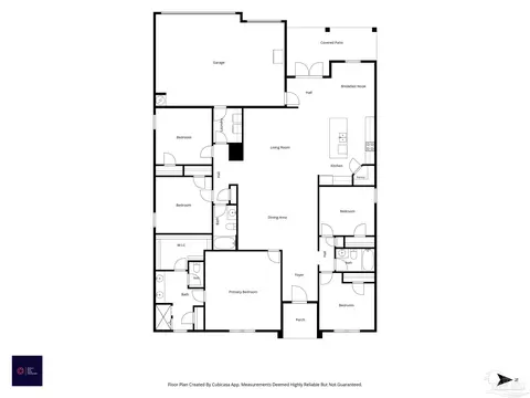 Floorplan - 4166 Upper Walk Ln, Milton, FL 32583 photo 2 of 2