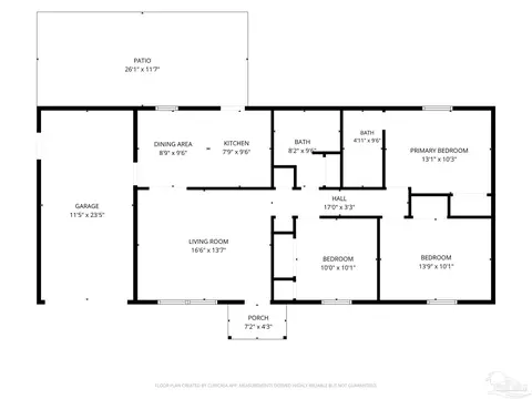 Floorplan - 4487 Nora Ave, Pace, FL 32571 photo 1 of 1