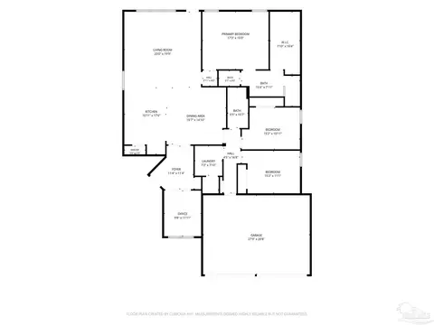 Floorplan - 7971 Silver Maple Dr, Milton, FL 32583 photo 1 of 1