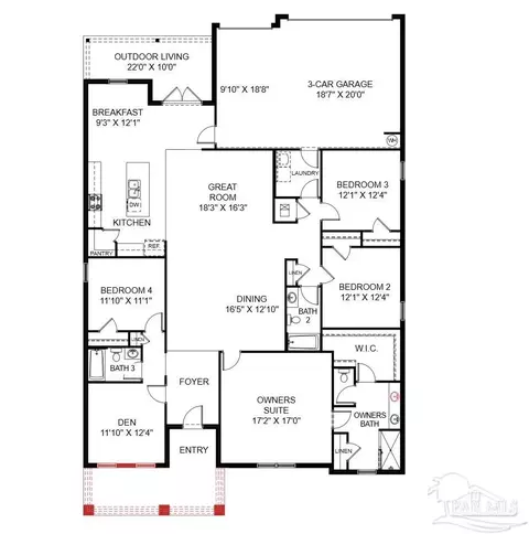 3618 Mahogany Dr, Pace, FL 32571 photo 2