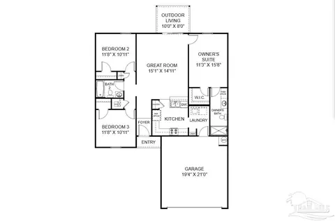 3561 Bay Magnolia Way, Pace, FL 32571 photo 2