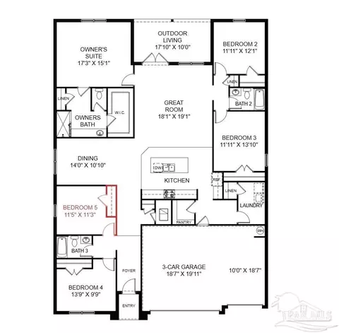 6967 Cottage Row St, Pace, FL 32571 photo 2