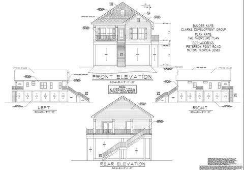 Exterior - 7782 Petersen Pt Rd, Milton, FL 32583 photo 4 of 6