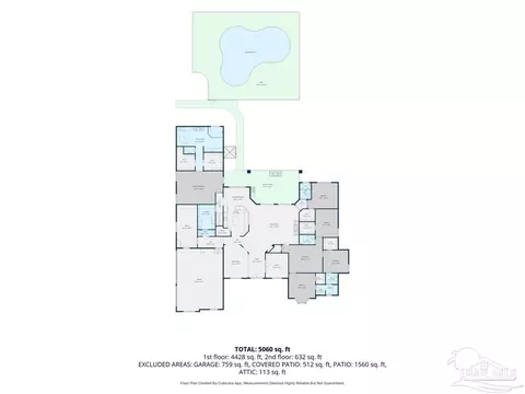 Floorplan - 3684 Cotton Gin Ln, Pace, FL 32571 photo 1 of 3