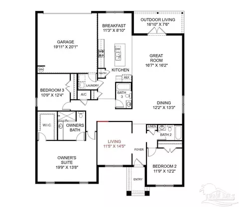 8932 Oak Shadow Rd, Milton, FL 32583 photo 2