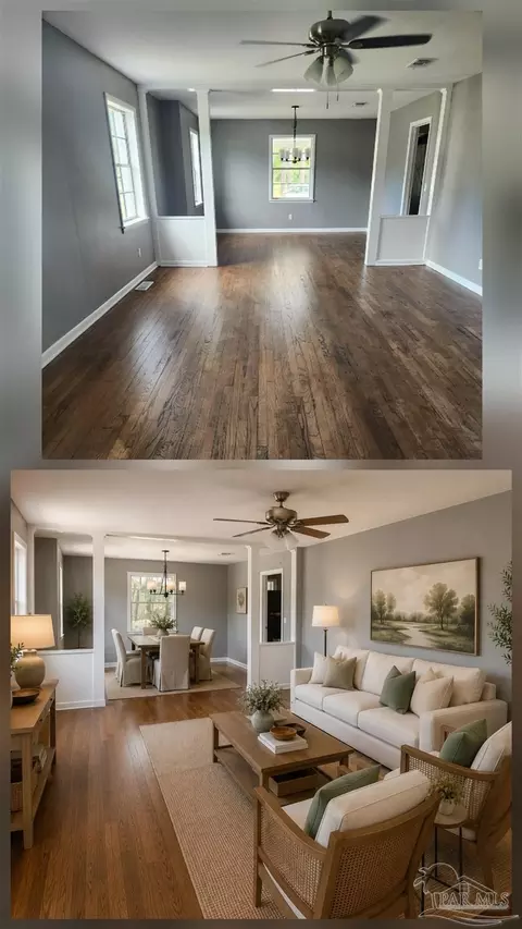 Living - 4941 Henry St, Milton, FL 32570 photo 2 of 4