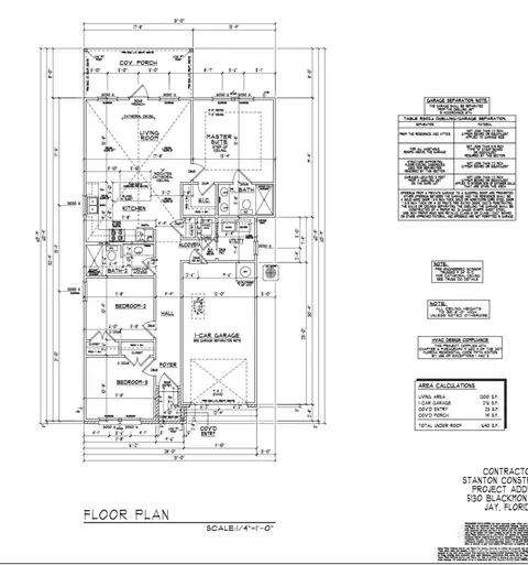 Floorplan - 3981 Mccutchin Dr, Jay, FL 32565 photo 2 of 2