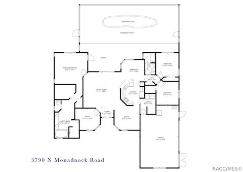 3790 N Monadnock Rd, Hernando, FL 34442 photo 6