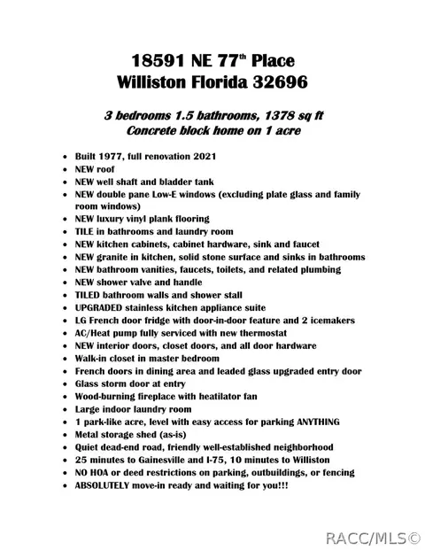 18591 NE 77th Pl, Williston, FL 32696 photo 3