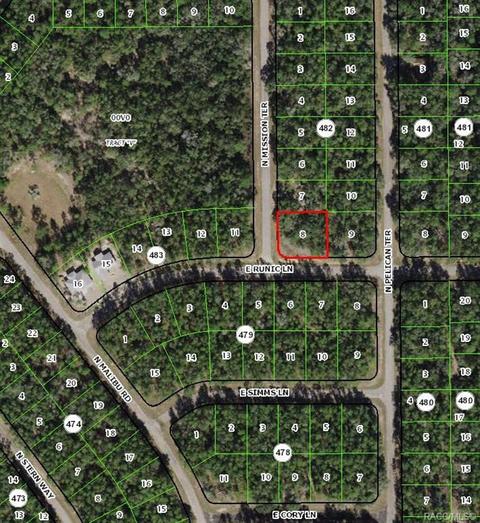 8735 N Mission Ter, Citrus Springs, FL 34434