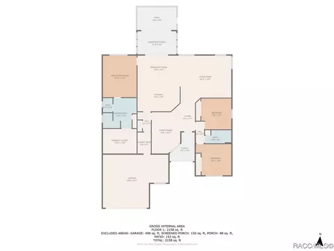 Floorplan - 8635 SW 83rd Loop, Ocala, FL 34481 photo 1 of 1