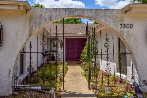 Exterior - 7500 Delaware Dr, Weeki Wachee, FL 34607 photo 1 of 13
