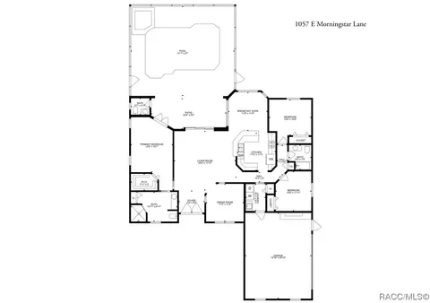 Floorplan - 1057 E Morningstar Ln, Hernando, FL 34442 photo 1 of 1