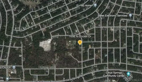 7698 N Cricket Dr, Citrus Springs, FL 34434