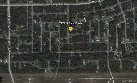 7171 N Radcliff Ave, Citrus Springs, FL 34434