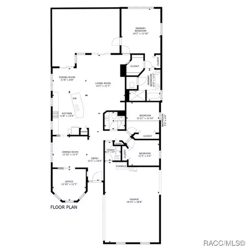 Floorplan - 1527 N Killebrew Pt, Hernando, FL 34442 photo 1 of 1