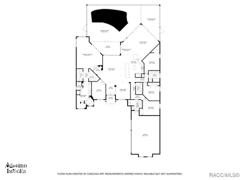 Floorplan - 1329 N Bellamy Pt, Hernando, FL 34442 photo 1 of 1