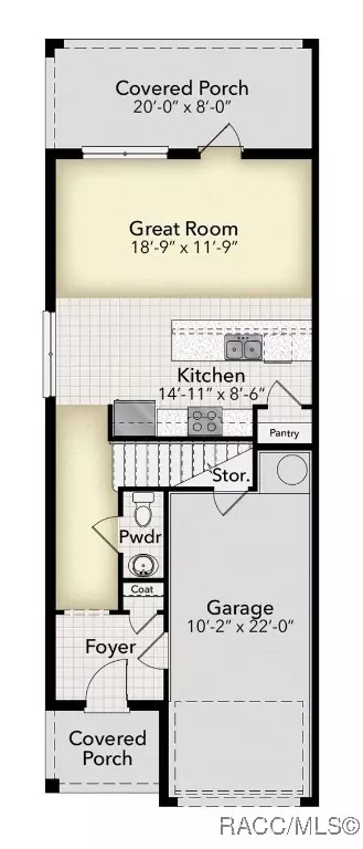 Floorplan - 207 Bittern Loop, Inverness, FL 34453 photo 1 of 2
