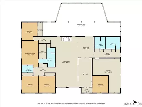 Floorplan - 2662 N Reston Ter, Hernando, FL 34442 photo 1 of 1