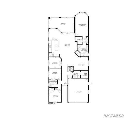 Floorplan - 1328 W Diamond Shore Loop, Hernando, FL 34442 photo 1 of 1