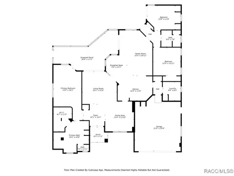 Floorplan - 2211 N Heritage Oaks Path, Hernando, FL 34442 photo 1 of 1