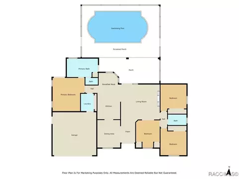 Floorplan - 751 E Reehill St, Lecanto, FL 34461 photo 1 of 1