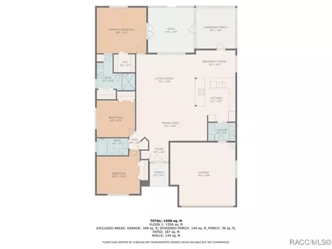 Floorplan - 11684 SW 72nd Cir, Ocala, FL 34476 photo 1 of 1