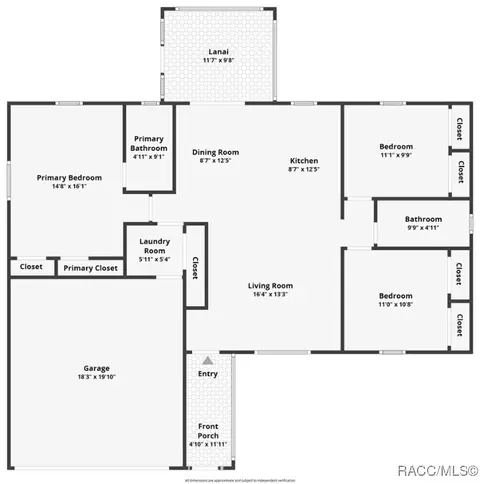 Floorplan - 3657 E Arbor Lakes Dr, Hernando, FL 34442 photo 1 of 1