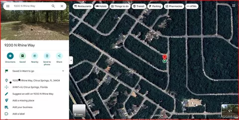 9200 N Rhine Ave, Citrus Springs, FL 34434