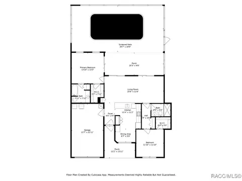 Floorplan - 2330 N St Johns Pt, Hernando, FL 34442 photo 1 of 1