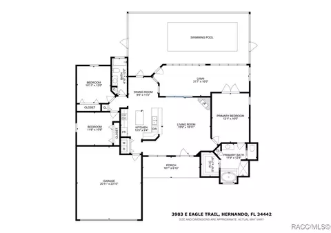 Floorplan - 3983 Eagle Trl, Hernando, FL 34442 photo 1 of 1