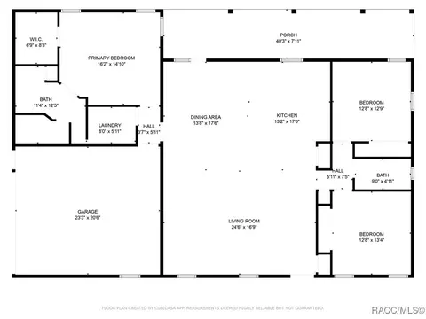 Floorplan - 530 N Highview Ave, Hernando, FL 34442 photo 1 of 1