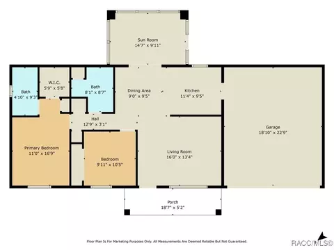 Floorplan - 6250 SW 100th Loop, Ocala, FL 34476 photo 1 of 1