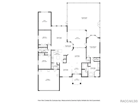 Floorplan - 1487 N Ridge Meadow Path, Hernando, FL 34442 photo 1 of 1