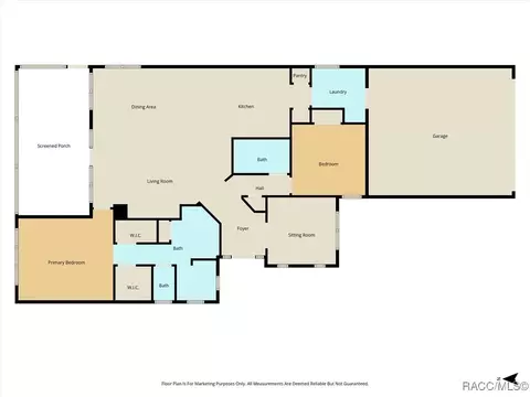 Floorplan - 1837 W Twilight Ln, Hernando, FL 34442 photo 1 of 1