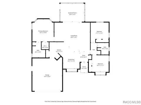 Floorplan - 9293 E Windwood Loop, Inverness, FL 34450 photo 1 of 1