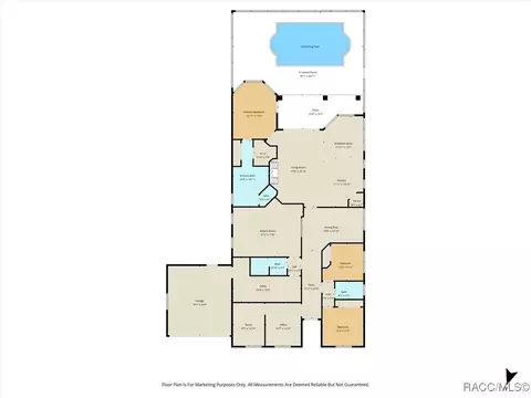 Floorplan - 126 W Mickey Mantle Path, Hernando, FL 34442 photo 1 of 1