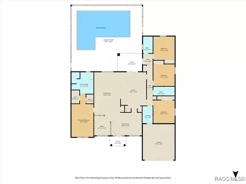 Floorplan - 1576 E Cleveland St, Hernando, FL 34442 photo 1 of 1