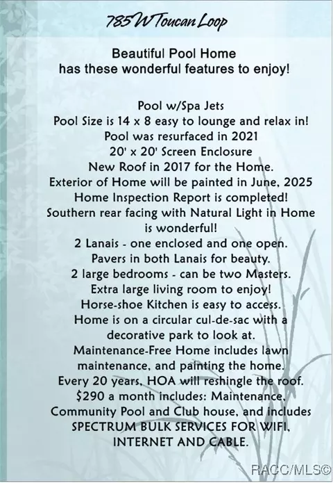 Exterior - 785 W Toucan Loop, Hernando, FL 34442 photo 5 of 10