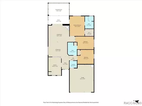 Floorplan - 1196 W Diamond Shore Loop, Hernando, FL 34442 photo 1 of 1