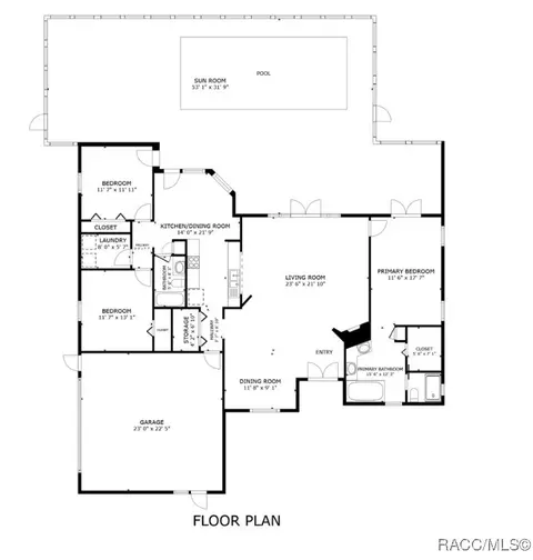 Floorplan - 631 E Liberty St, Hernando, FL 34442 photo 1 of 1