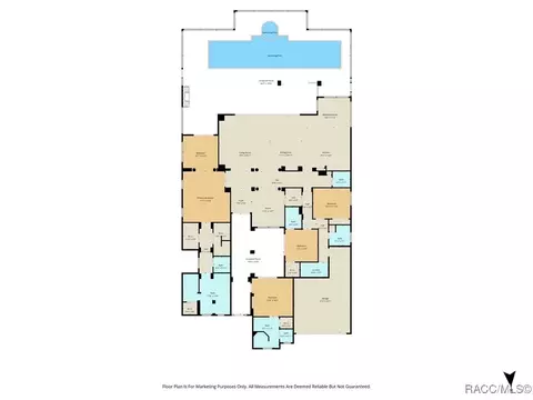 Floorplan - 1404 N Ridge Meadow Path, Hernando, FL 34442 photo 1 of 1
