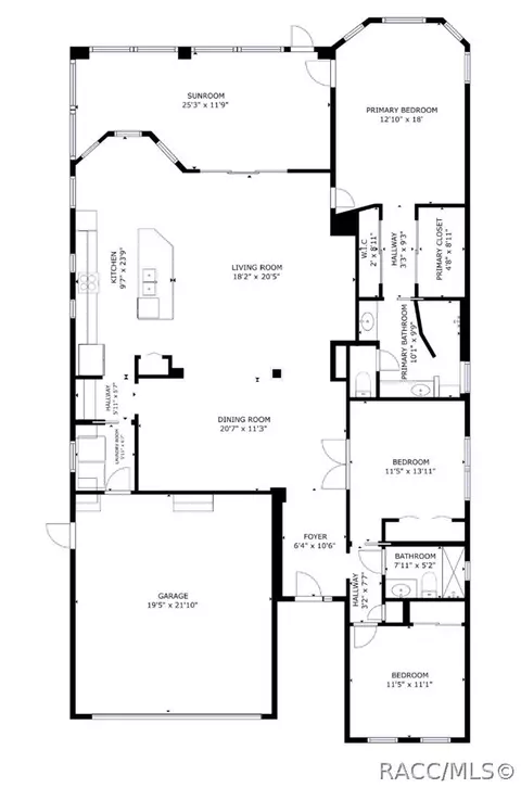 Floorplan - 51 W Doerr Path, Hernando, FL 34442 photo 1 of 1