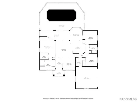 Floorplan - 3773 E Lake Todd Dr, Hernando, FL 34442 photo 1 of 1