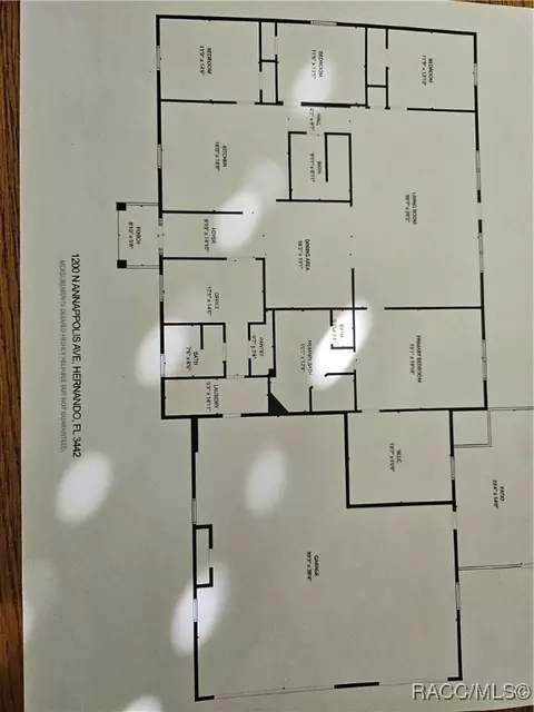 Floorplan - 1200 N Annapolis Ave, Hernando, FL 34442 photo 1 of 1