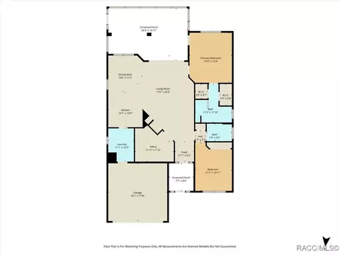 Floorplan - 1206 W Skyview Crossing Dr, Hernando, FL 34442 photo 1 of 1