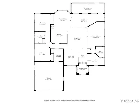 Floorplan - 3548 E Cove Park Trl, Hernando, FL 34442 photo 1 of 1