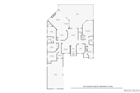 Floorplan - 1861 N Eagle Chase Dr, Hernando, FL 34442 photo 1 of 1